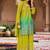 Women Ombre Embroidered Regular Mirror Work Kurta with Palazzos & With Dupatta