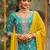 Women Ethnic Motifs Embroidered Regular Kurta with Palazzos & With Dupatta