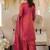 Women Ethnic Motifs Embroidered Panelled Mirror Work Kurta with Palazzos & With Dupatta