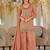 Women Ethnic Motifs Embroidered Panelled Thread Work Kurta with Sharara & With Dupatta
