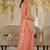 Women Ethnic Motifs Embroidered Panelled Thread Work Kurta with Sharara & With Dupatta