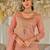 Women Ethnic Motifs Embroidered Panelled Thread Work Kurta with Sharara & With Dupatta