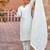 Floral Embroidered Thread Work Pure Cotton Straight Kurta With Trousers & Dupatta