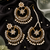 Festive kundan earring tikka set