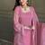 Women's Gorgeous Embroidery Work Crunchy Silk Fabric Straight Kurta Patiala and Dupatta Set