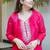 Women's Gorgeous Embroidery Work Chinon Silk Fabric Straight Kurta Pant with Koti Set
