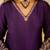 Women's Gorgeous Embroidery Work Viscose Chanderi Fabric Flared Anarkali Pant and Dupatta Set