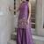 Women's Beautiful Embroidery Work French Crepe Fabric Straight Kurta Sharara and Dupatta Set