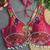 Rani pink navratri multi mirror work apple cut blouse