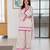 White crepe printed farshi salwar set