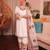 White crepe embroidered salwar kameez