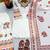 White crepe embroidered salwar kameez