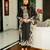 Black rayon embroidered kurta set