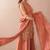 Women's Beautiful Embroidery Work French Crepe Fabric Straight Kurta Sharara and Dupatta Set