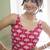 RUBY LOTUS: HAND-PRINTED COTTON SHORT KURTI WITH OVERLAY DETAIL
