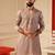 Pastel pink v_neck kurta for men sort kurta
