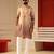 Chocolate shaded embroidered kurta for men sort kurta