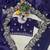 purple color sequins embroidery with jaipuri dori work with cutwork border satin silk blend saree 