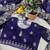 purple color sequins embroidery with jaipuri dori work with cutwork border satin silk blend saree 
