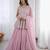 Designer Pink Embroidered Lehenga  Set