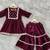 Maroon mirror velvet sharara