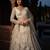 white color Embroidery Sequins Work net Lehenga Choli set