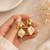 Love birds pearl drop earrings with baroque shell gold-plated earrings