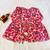 Pink kurta set with jacket