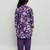 Girls purple kurta set
