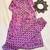 Lavender nyra cut kurta set