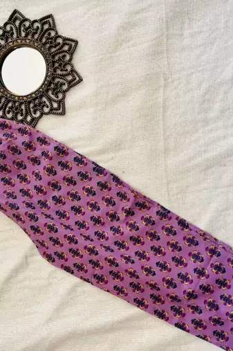 Lavender nyra cut kurta set