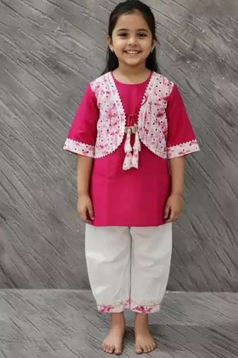 Tie-dye kurta set