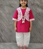 Tie-dye kurta set