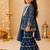 Navy patola sharara set
