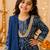 Navy patola sharara set