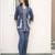 Embroidered Cotton-Linen Co-Ord Set with Pockets