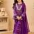 Purple patola sharara set