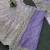 Lavender color Coding  Sequins Work Net Lehenga Choli set