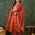 Women's Gorgeous Embroidery Work Silk Fabric Straight Kurta Pant and Dupatta Set