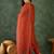 Women's Gorgeous Embroidery Work Silk Fabric Straight Kurta Pant and Dupatta Set