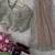 Peach Color Intricate Thred With Sequnce Work Tissue Saree