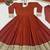 Brown heavy nc vichitra party wear embroidery anarkali suit set