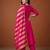 Women's Gorgeous Embroidery Chanderi Fabric Flared Kurta Pant and Dupatta Set