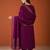 Women's Gorgeous Embroidery Work Vichitra Silk Fabric Flared Kurta Pant and Dupatta Set
