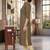 Multicolor cotton blend geometric printed kurta for women