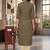 Multicolor cotton blend geometric printed kurta for women