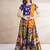 Women's Traditional Cotton Chaniya Choli Set with Dupatta  Free Size (upto 42)