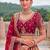 Multicolor Silk Blend Embroidered Traditional Sangeet Lehenga Choli Set