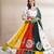  Women's 3-Piece Chaniya Choli Set with Dupatta  Free Size (upto 42)