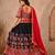 Women's 3-Piece Chaniya Choli Set with Dupatta  Free Size (upto 42)